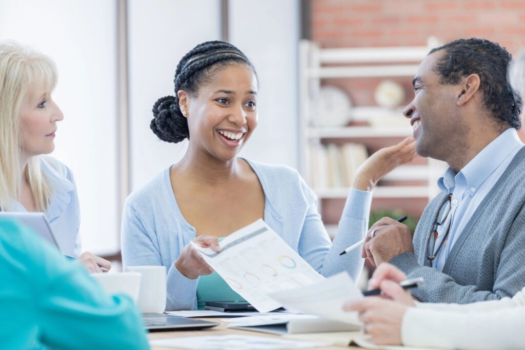 financial consultation meeting